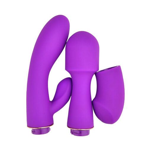 Loving Joy DUA Interchangeable Vibrator with 2 Attachments - Image 7