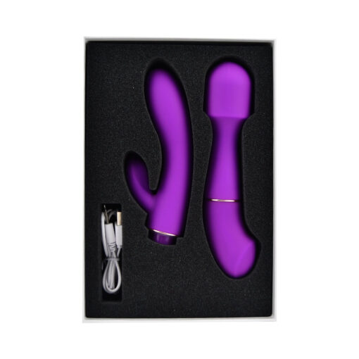 Loving Joy DUA Interchangeable Vibrator with 2 Attachments - Image 8