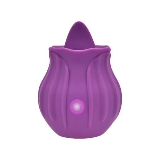 Loving Joy Rose Licking Clitoral Vibrator Purple - Image 4