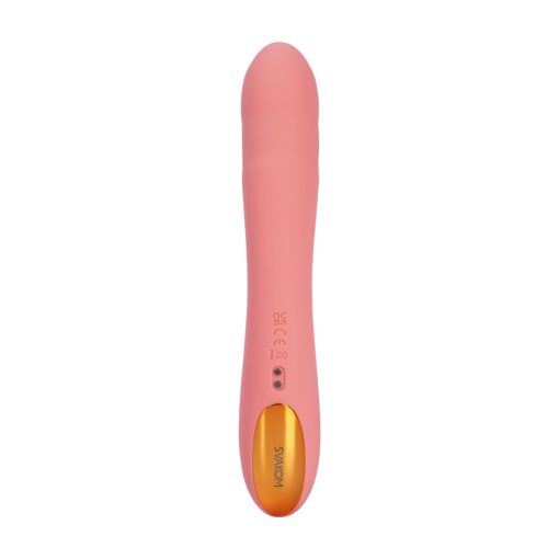 Svakom Ava Neo Interactive Thrusting Vibrator Pink - Image 6